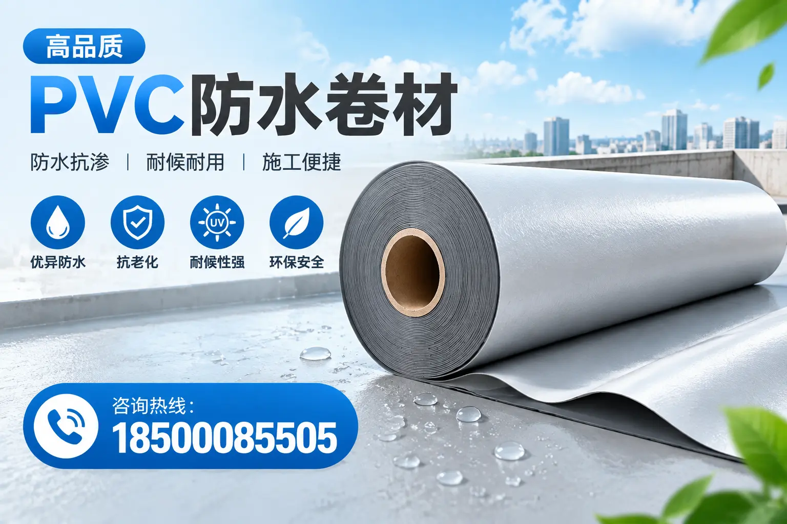 什么是pvc防水卷材？定西消费者需了解的基础知识